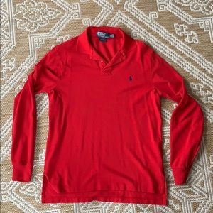 Red Ralph Lauren polo